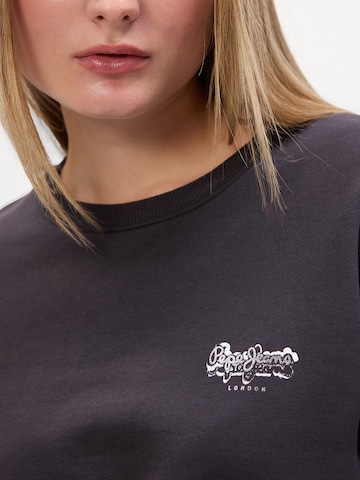 Pepe Jeans Sweatshirt 'LETHA' i svart