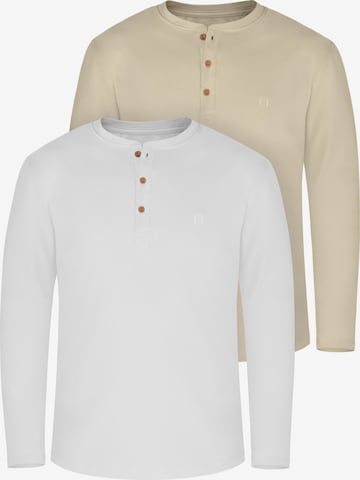 T-Shirt 'Neuville' normani en beige : devant