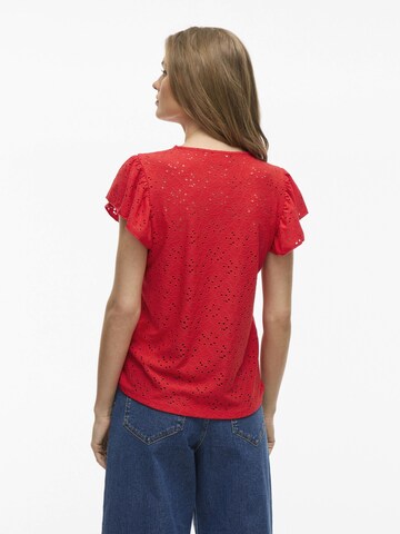 VILA Blouse in Red