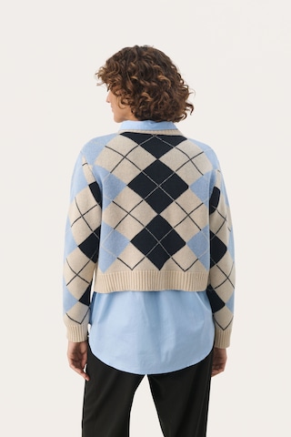Part Two Knit cardigan 'Lylah' in Blue