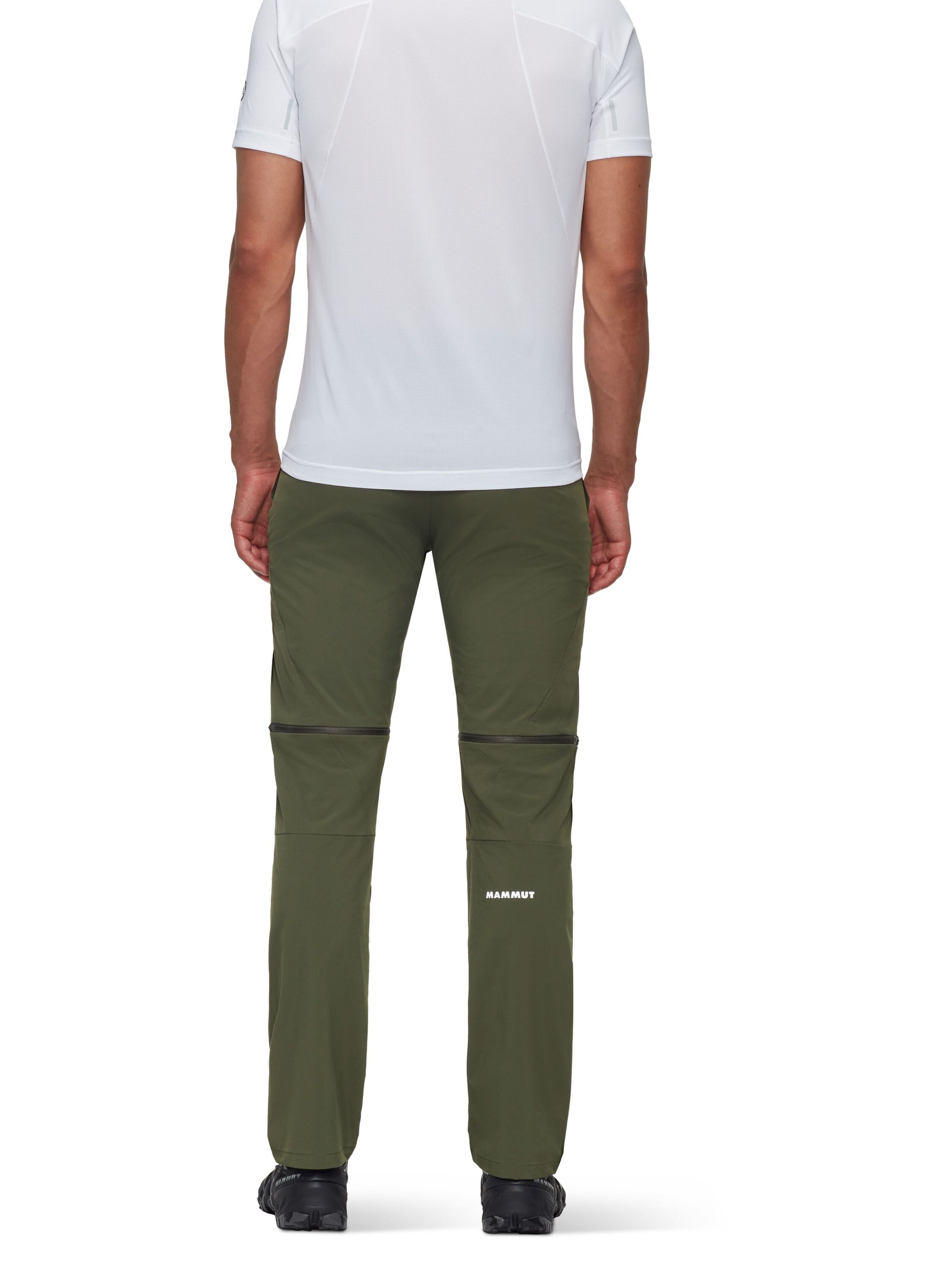MAMMUT Regular Outdoor Pants in Green