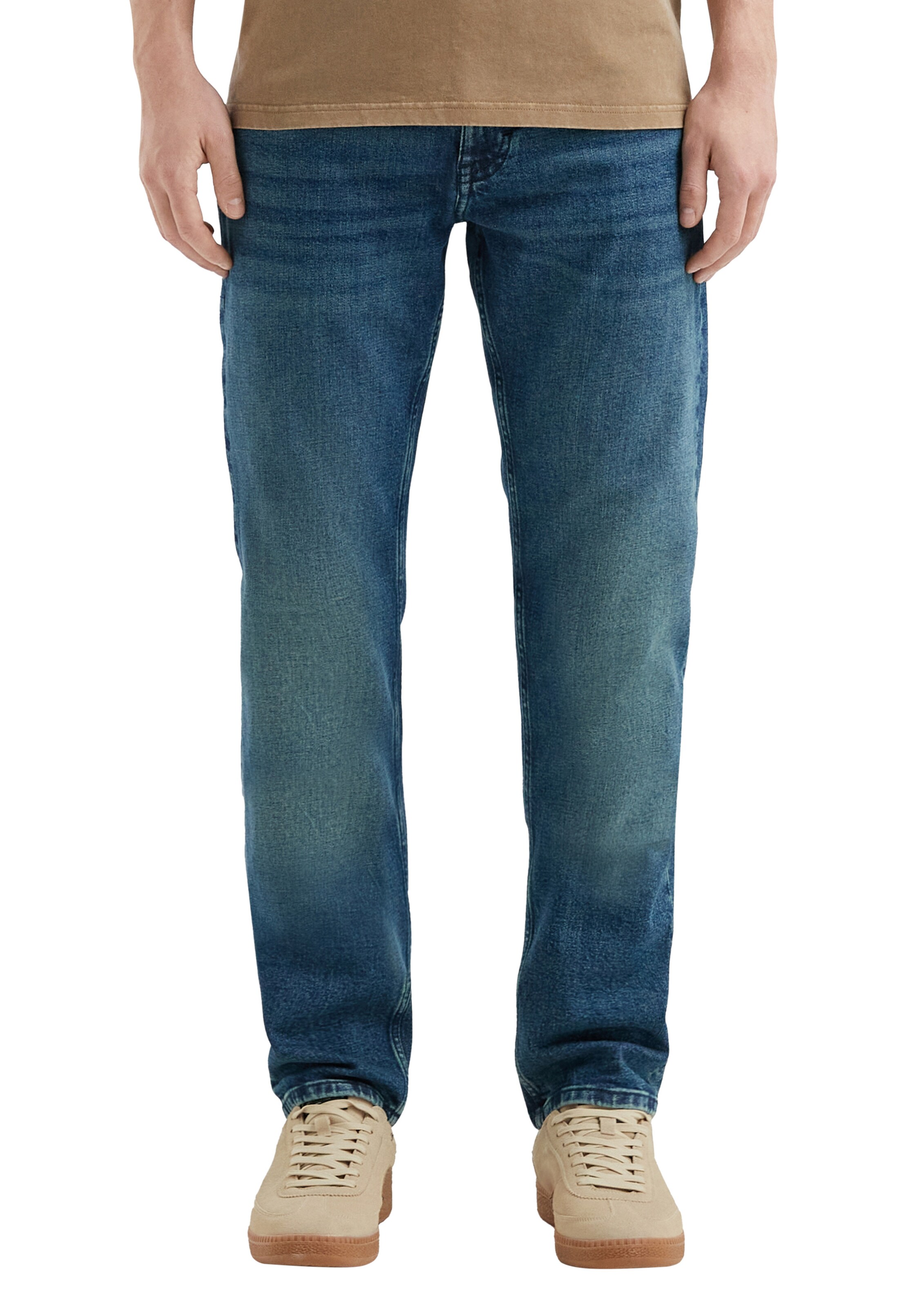 QS Regular Jeans 'Rick' in Blauw: voorkant