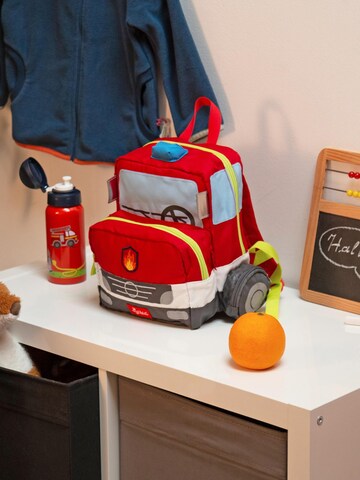 SIGIKID Rucksack 'Rucksack Fahrzeuge'‌‌‌‌‌‌‌ in Rot