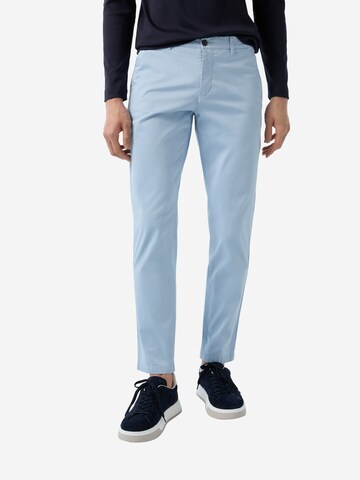BOGNER Regular Chinohose 'Nik' in Blau: Vorderseite