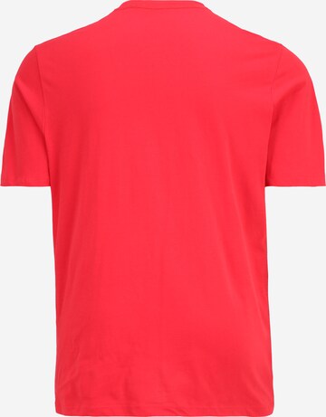 Jack & Jones Plus T-Shirt 'MARCO' in Rot