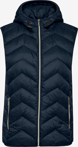 Fransa Vest in Blue: front