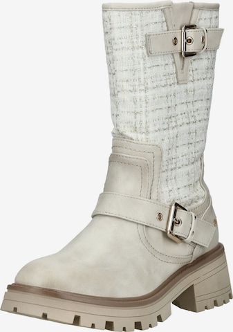 Bottes MUSTANG en beige : devant