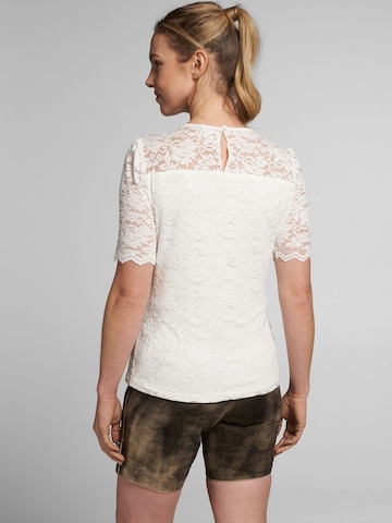 SPIETH & WENSKY Traditional Blouse 'Alina' in White