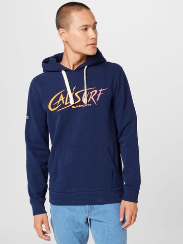 Superdry Sweatshirt in Blue: front