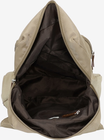 TOM TAILOR Backpack 'Rina' in Beige