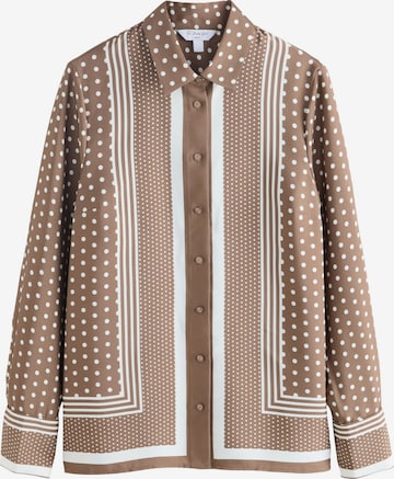 Next Bluse in Braun: Vorderseite