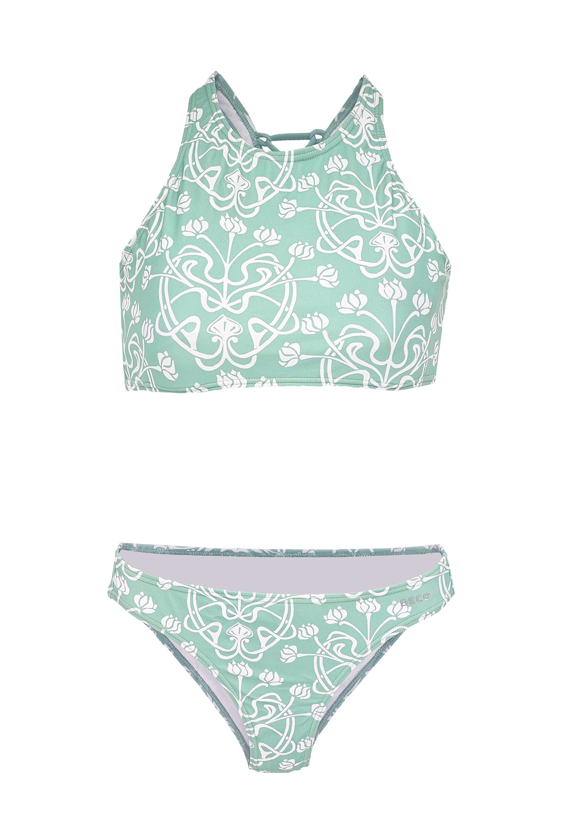 BECO the world of aquasports Bikini in Grün: Vorderseite