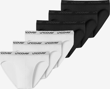 uncover by SCHIESSER Slip in Zwart: voorkant