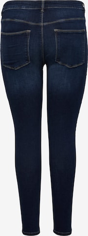 ONLY Carmakoma Skinny Jeggings 'Huba' in Blauw