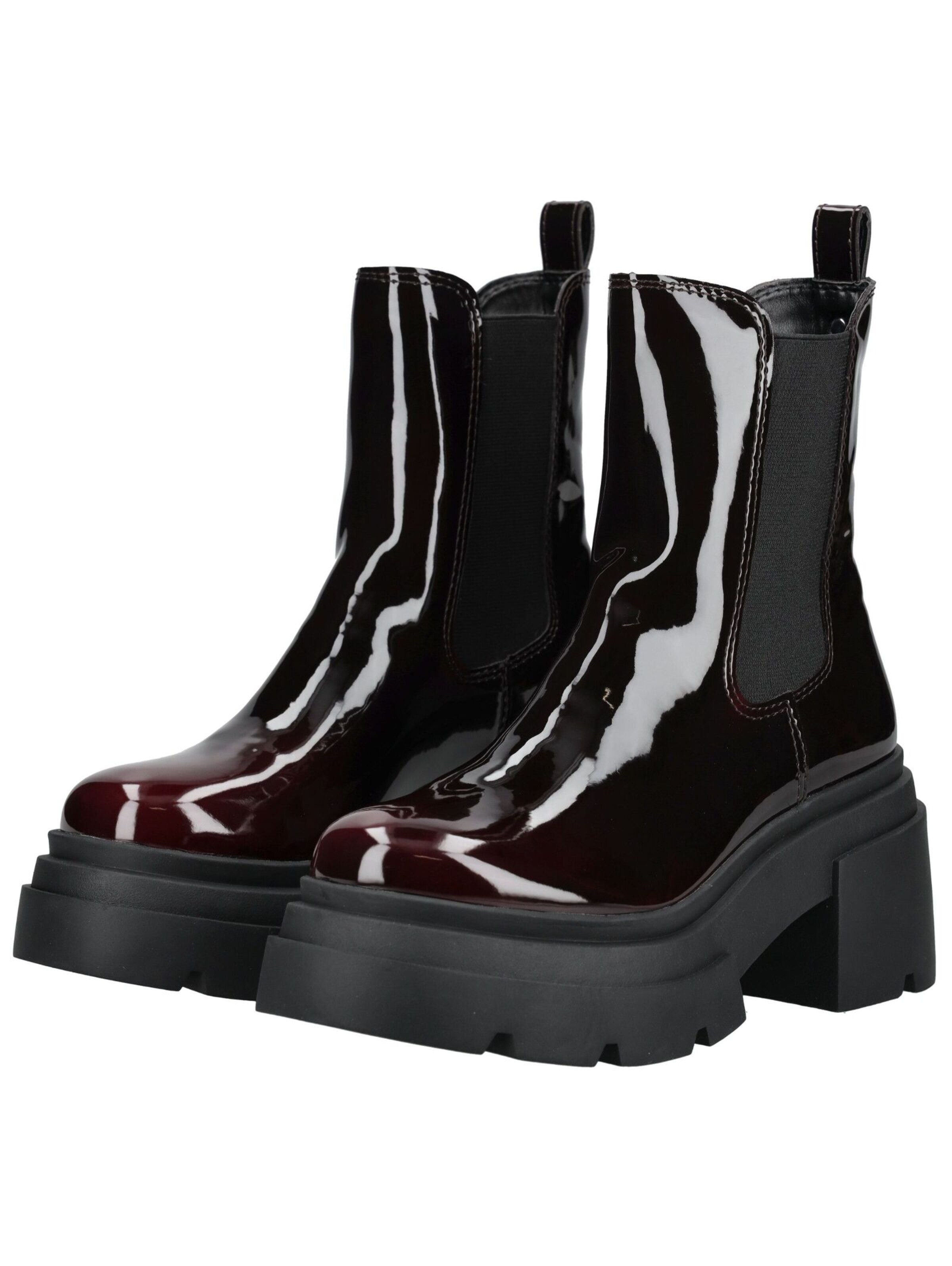 STEVE MADDEN Chelsea boots in Rood