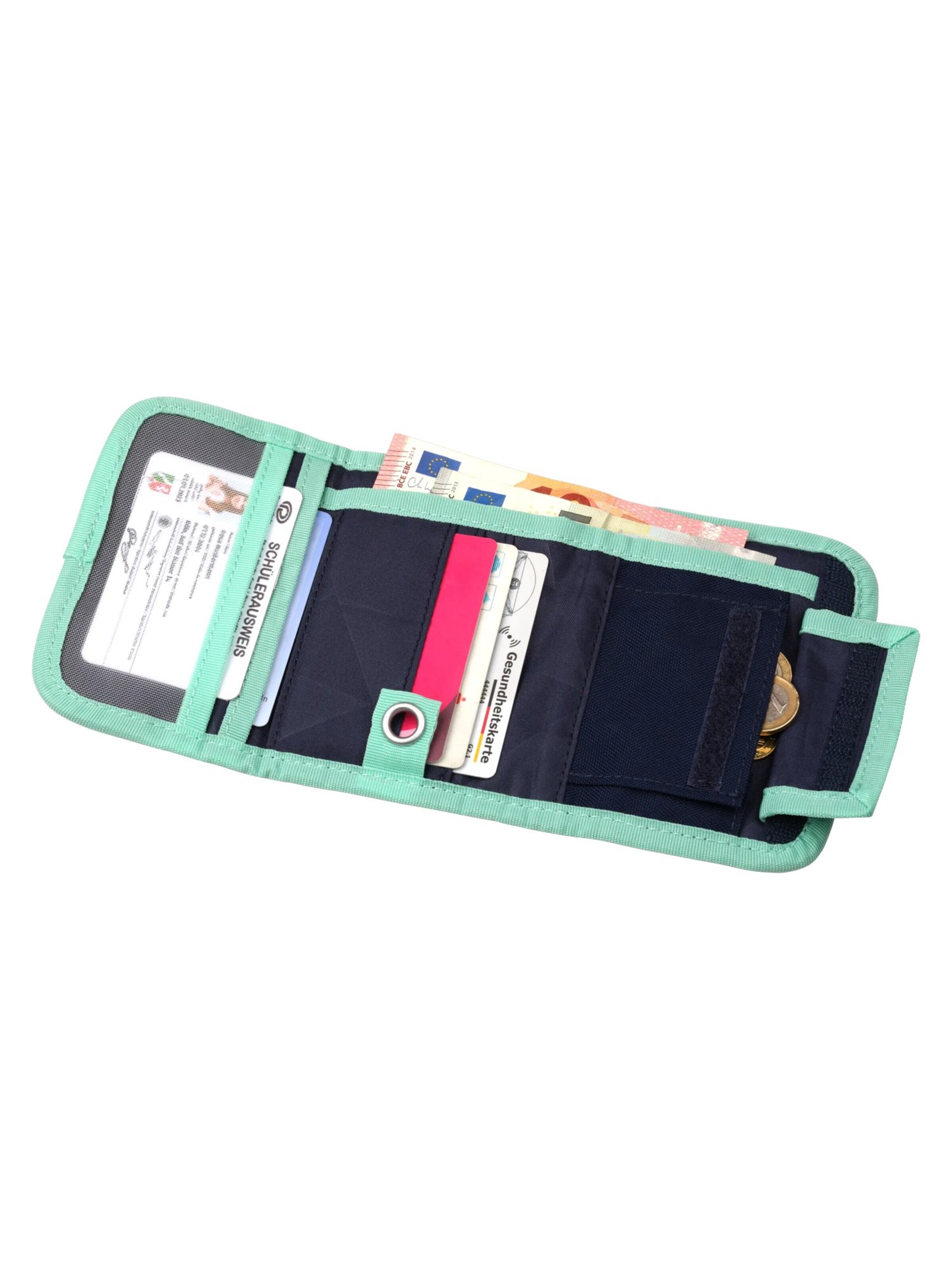 Satch Wallet 'Portemonnaie Geldbeutel' in Blue