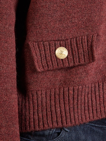Cardigan MORE & MORE en rouge