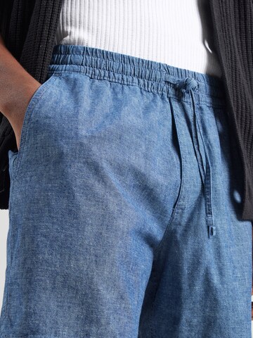 Abercrombie & Fitch Regular Shorts in Blau