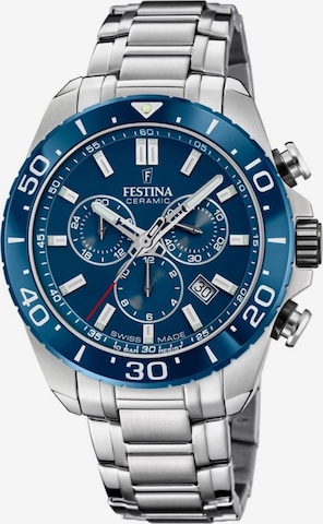 FESTINA Analog watch in Blue: front