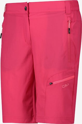 CMP Slim fit Outdoor Pants 'Bermuda' in Purple