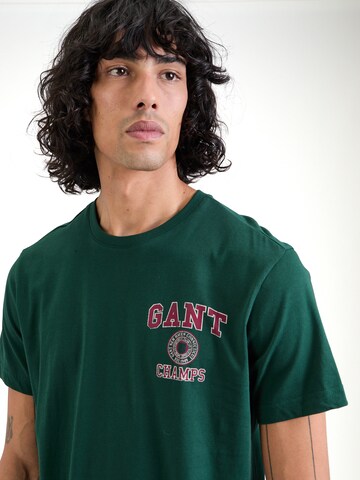 GANT T-Shirt in Grün