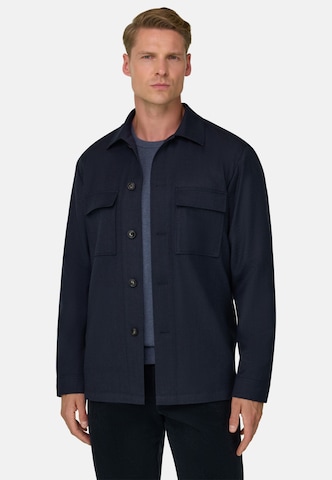 Boggi Milano Between-season jacket in Blue: front