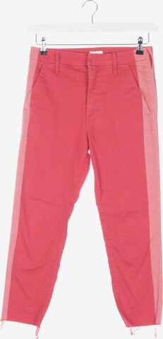 MOTHER Jeans in 25 in Red: front