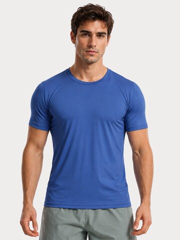 BIMONI Performance Shirt 'GYM High-Performance Funktionsshirt' in Blue: front