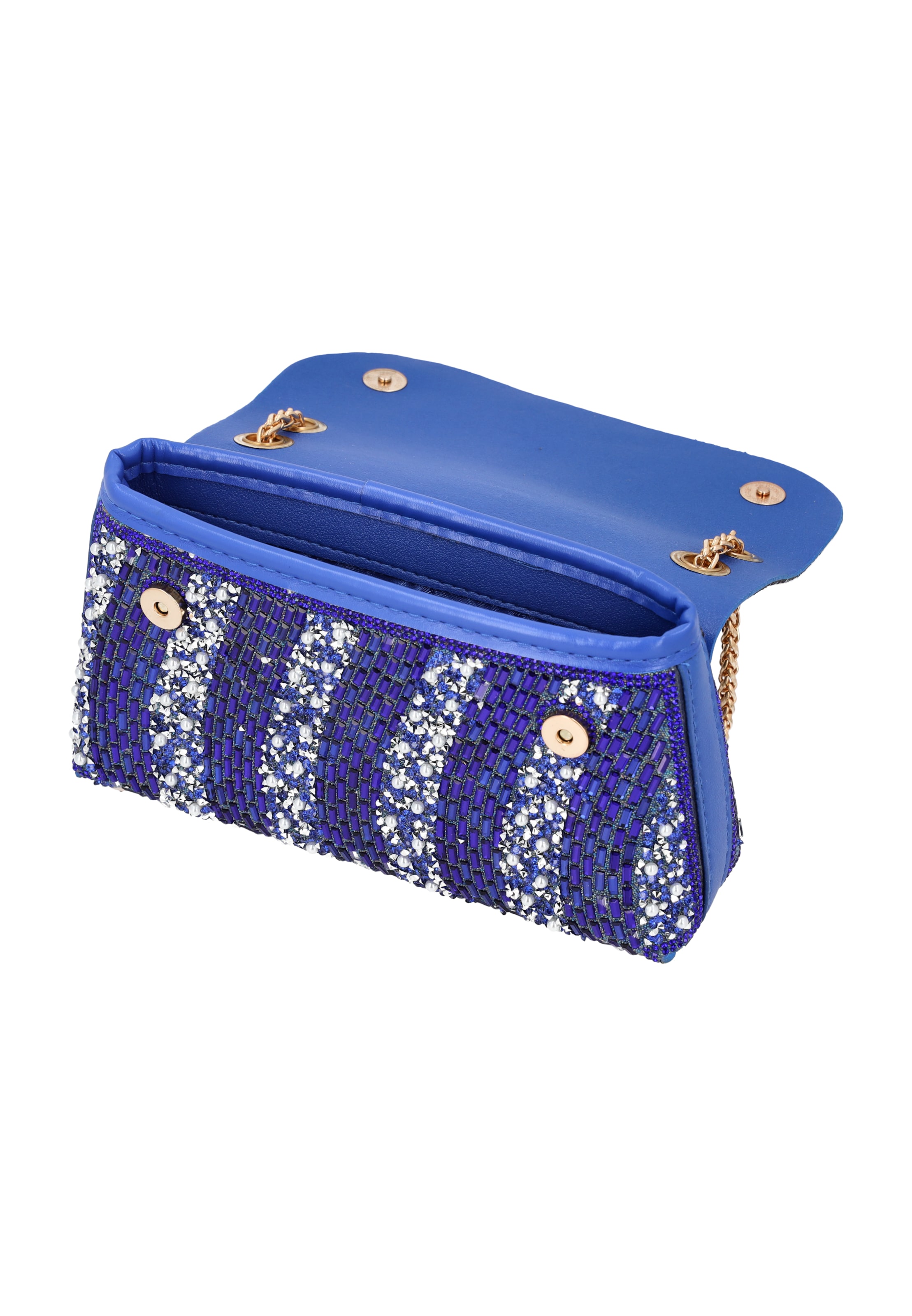 Sac bandoulière faina en bleu