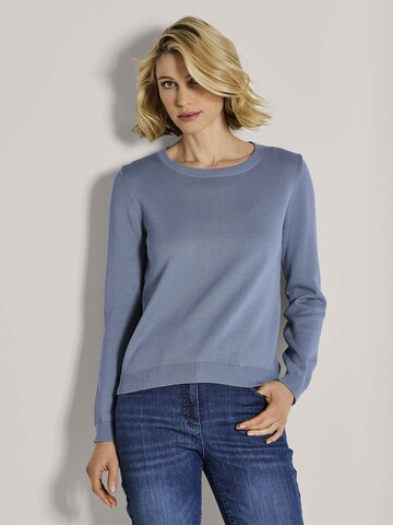 MADELEINE Trui in Blauw: voorkant