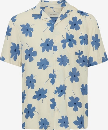 BLEND Regular fit Overhemd 'BHADAN' in Beige: voorkant