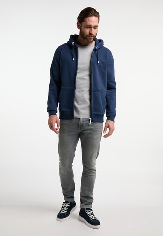 DreiMaster Maritim Sweatvest 'Kilata' in Blauw