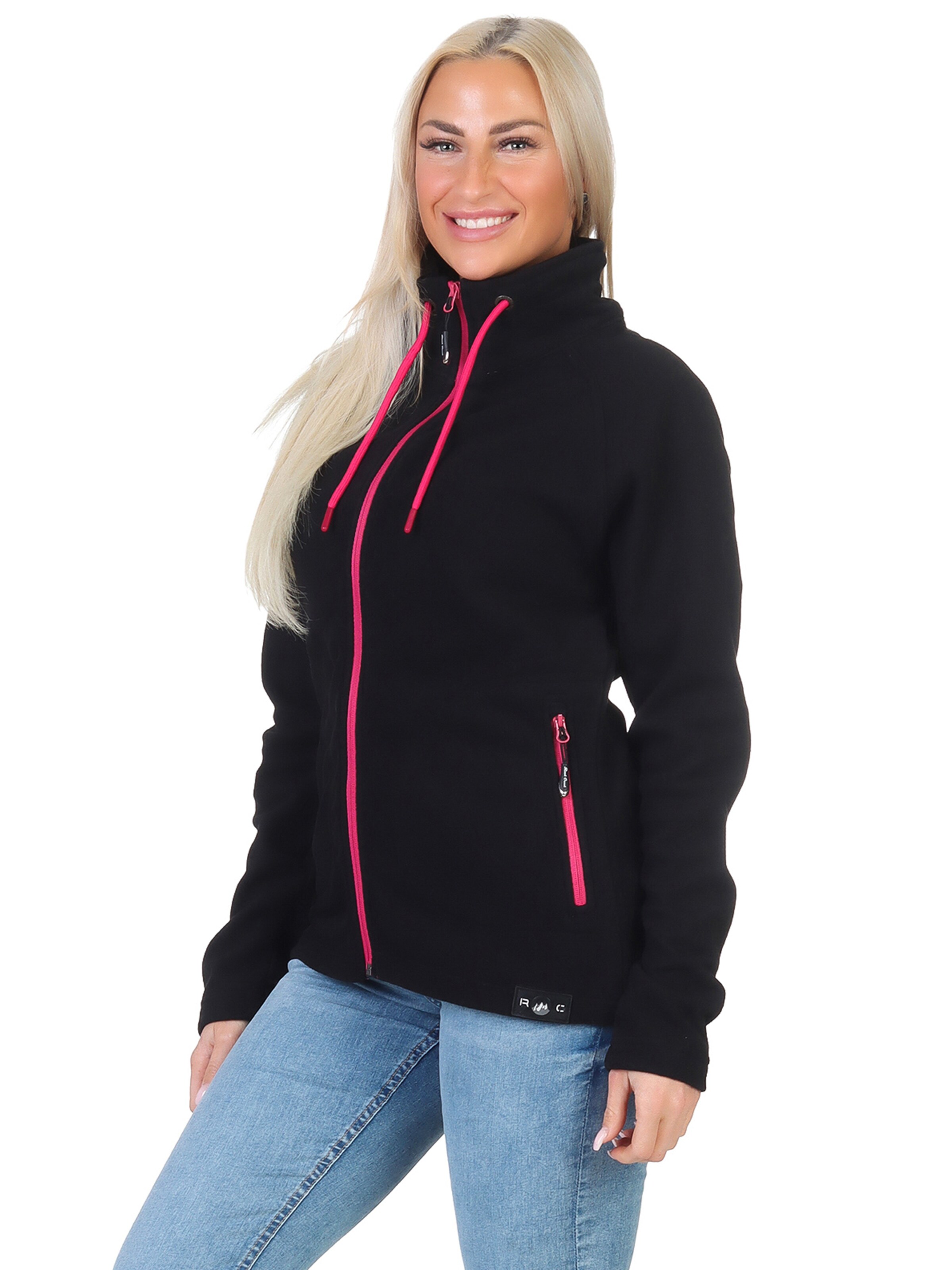 Rock Creek Fleece Jacket in Black
