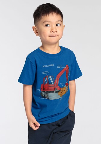 Kidsworld T-Shirt in Blau: Vorderseite