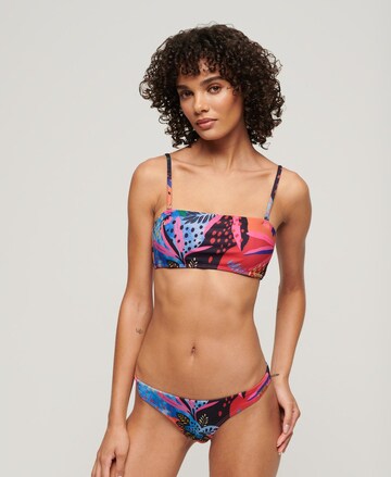 Bandeau Hauts de bikini Superdry en mélange de couleurs : devant