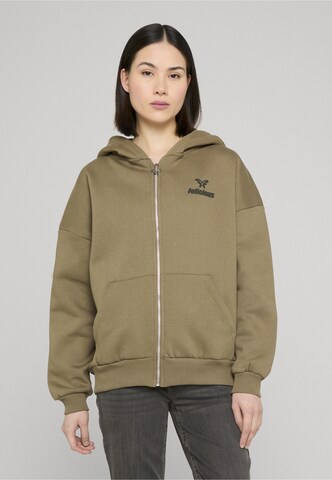 Felicious Sweat jacket in Green: front