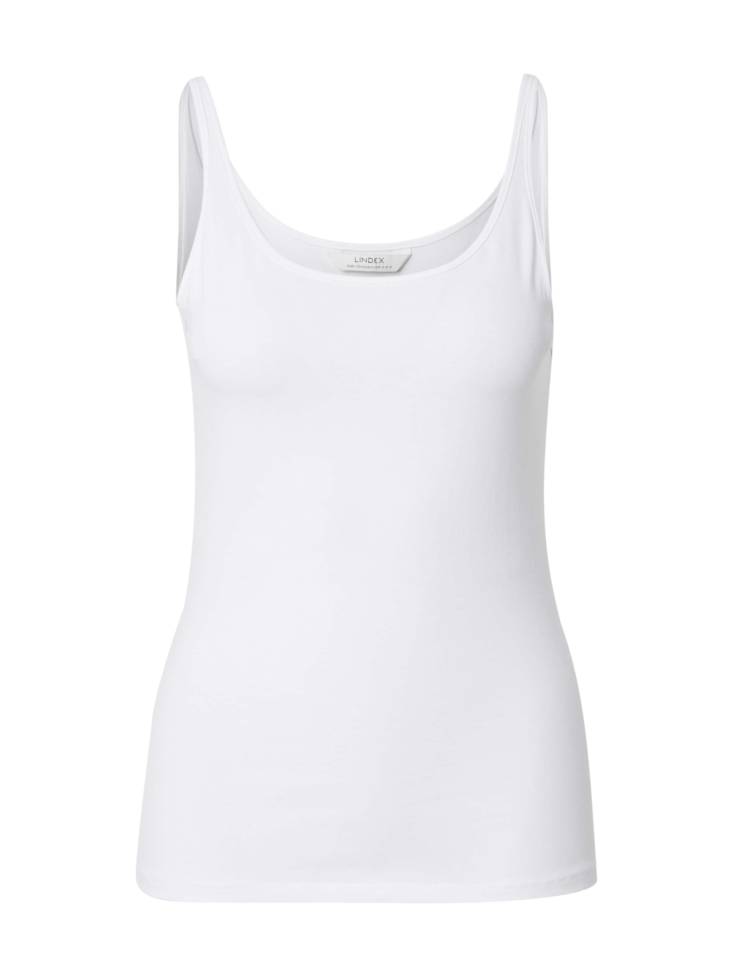 Lindex Топ 'Terese' в Белый: спереди