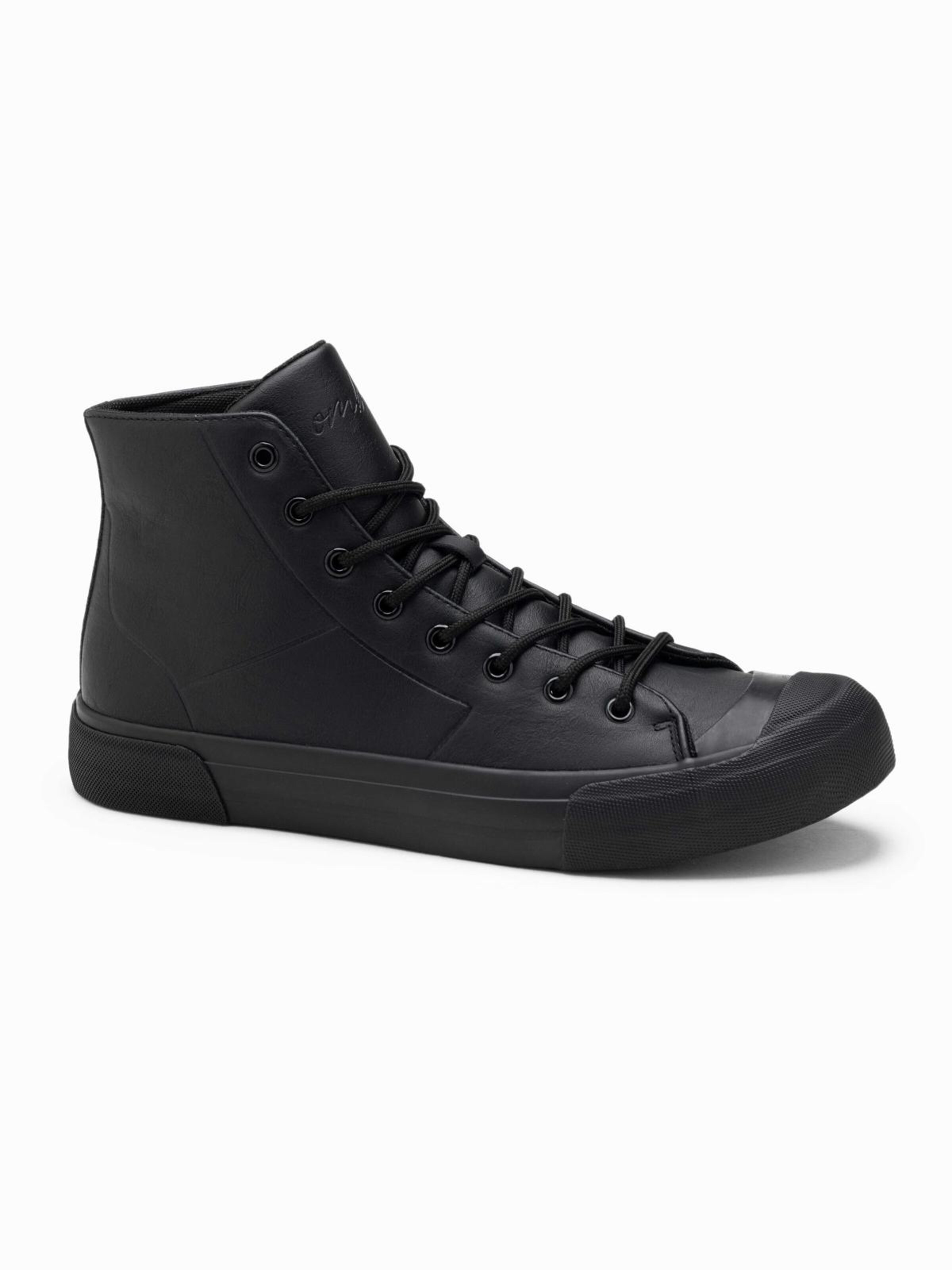 Ombre High-top trainers in Black