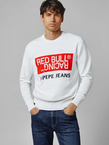 Felpa di Red Bull Racing x Pepe Jeans in bianco