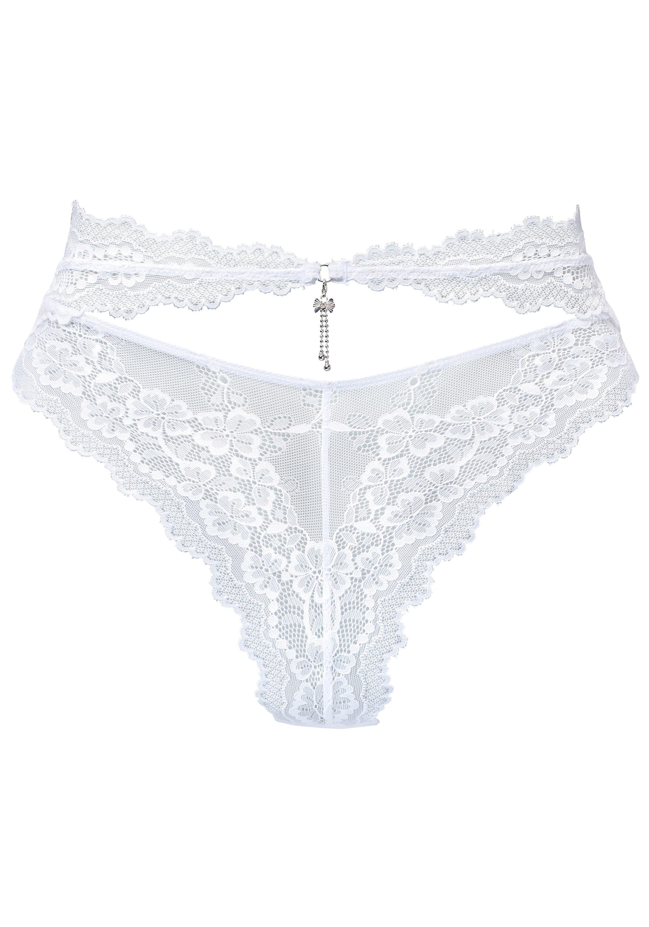 LASCANA Panty 'Tanga' in White: front