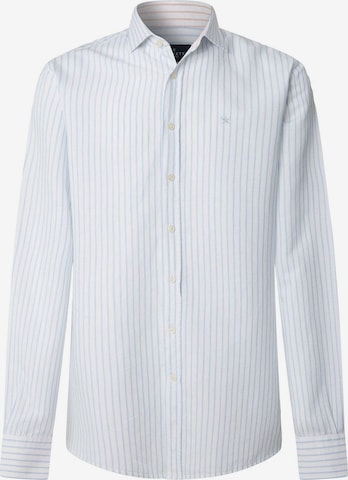 Fit confort Chemise Hackett London en blanc : devant