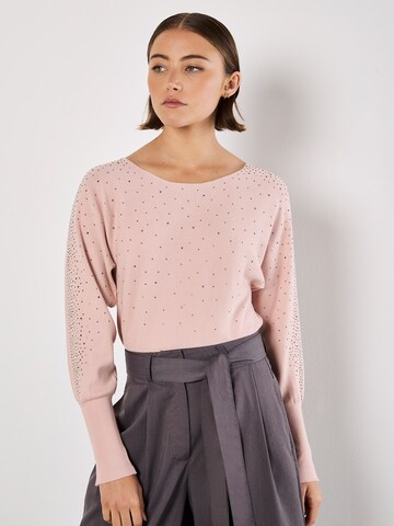 Aprico Sweater ' ' in Pink: front