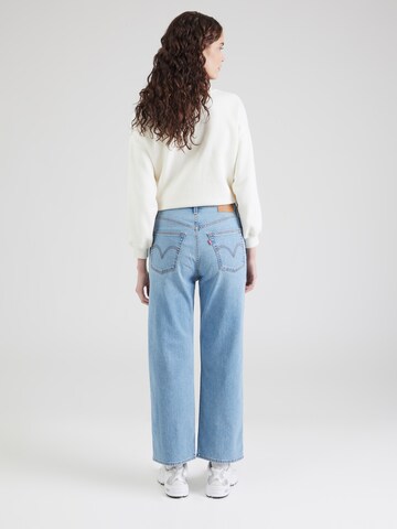 LEVI'S ® Обычный Джинсы 'RIBCAGE STRAIGHT ANKLE BLACKS IN LINEN DENIM' в Синий