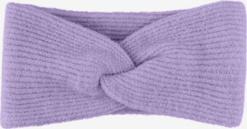 PIECES Headband in Purple: front