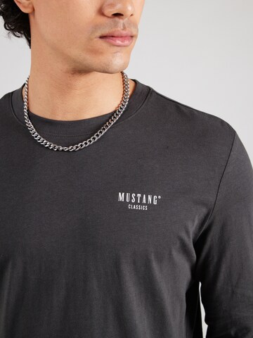MUSTANG Shirt 'Asheville' in Schwarz