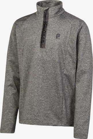 PROTEST Sports sweatshirt 'WILLOWY JR' in Grey: front