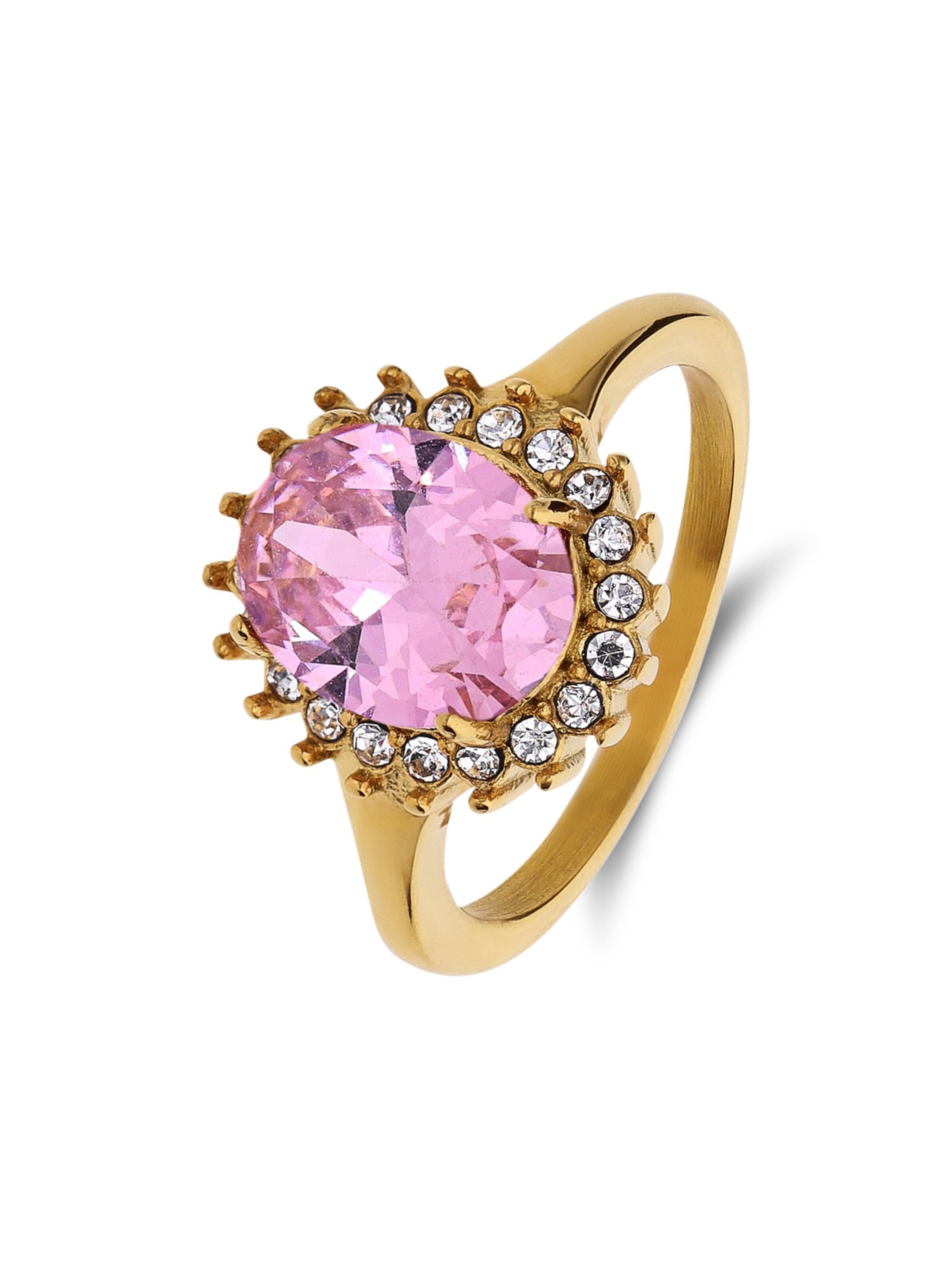 Lucardi Ringe in Gold: Vorderseite