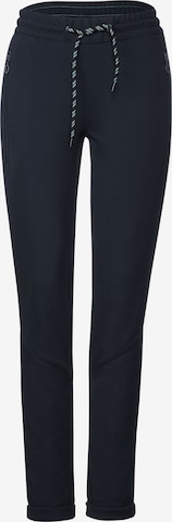 CECIL Slim fit Pants 'Tracey' in Blue: front