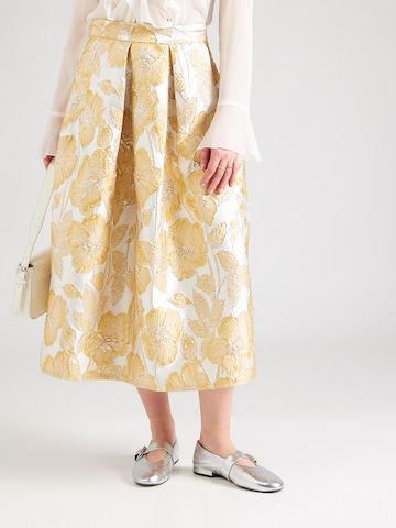 ABOUT YOU Φούστα 'Elise' σε κίτρινο: μπροστά