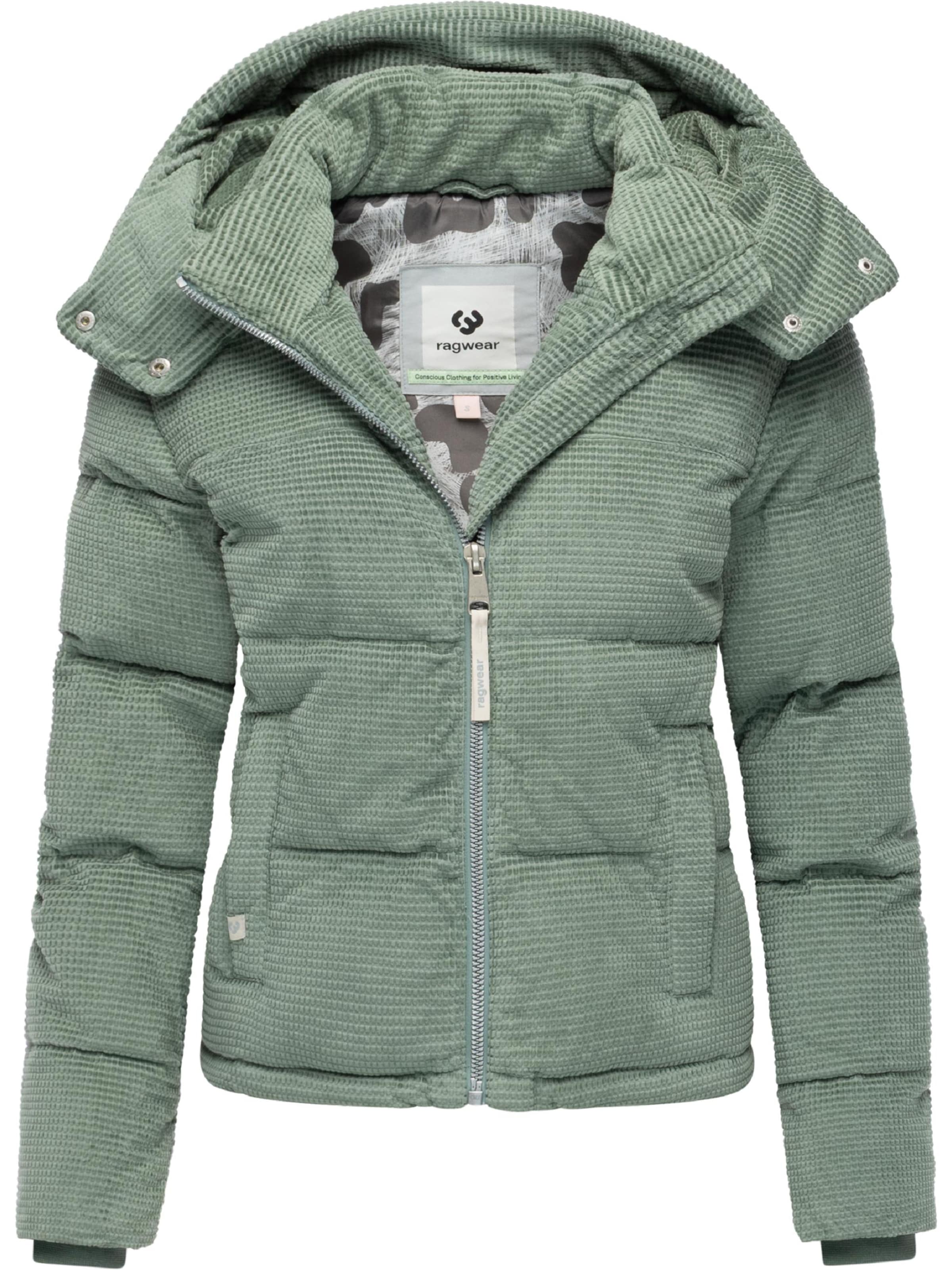Giacca invernale 'Roobie' di Ragwear in verde